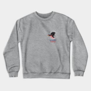 US Patriot - First amendment right freedom of assembly Crewneck Sweatshirt